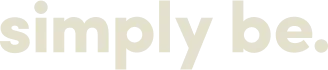 modern simply be brand logo